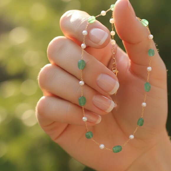 Elegant Handmade Anklet – Perfect for Women & Girls | Ideal Gift Option, DYC1598 - Picture 5 of 5